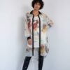 Artistic Abstract Print Longline Tunic