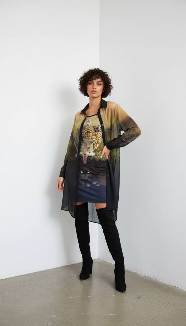 Leopard Reflection Two-Piece Set