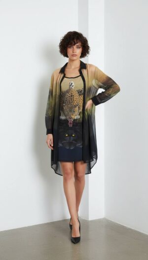 Leopard Reflection Two-Piece Set