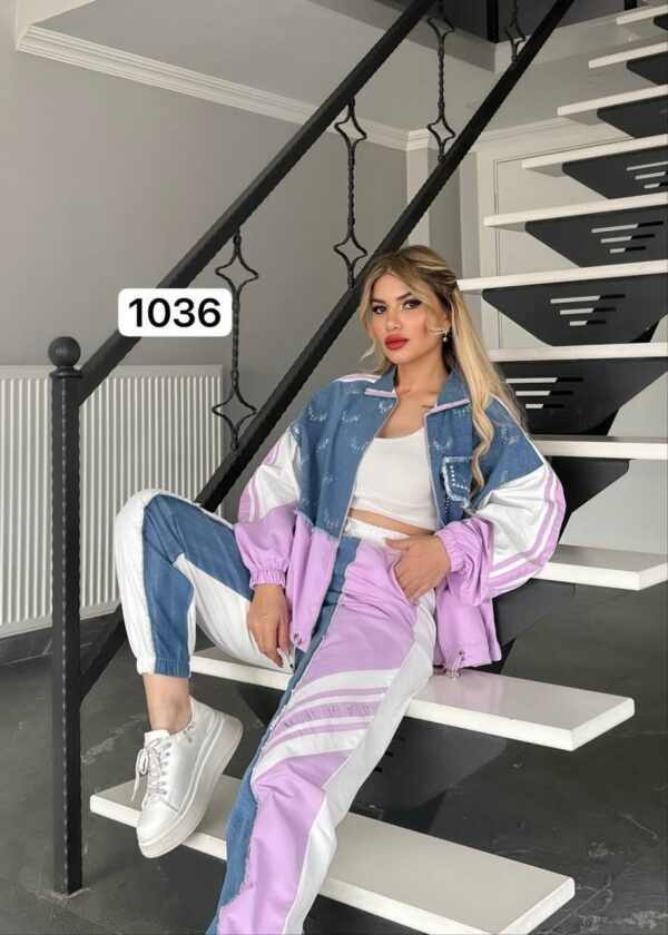 1036 Top And Down Cotton Denim