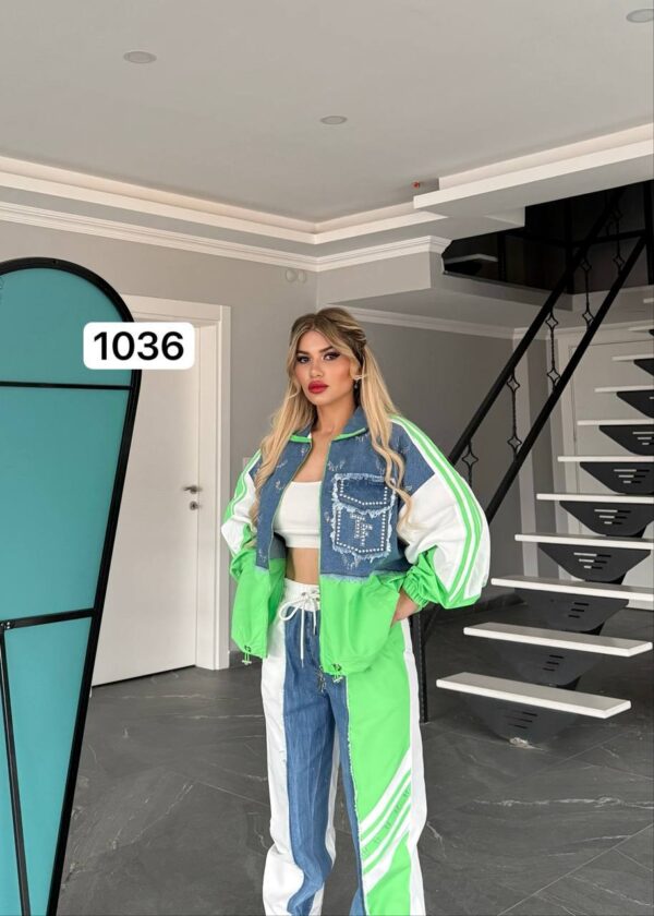 1036 Top And Down Cotton Denim