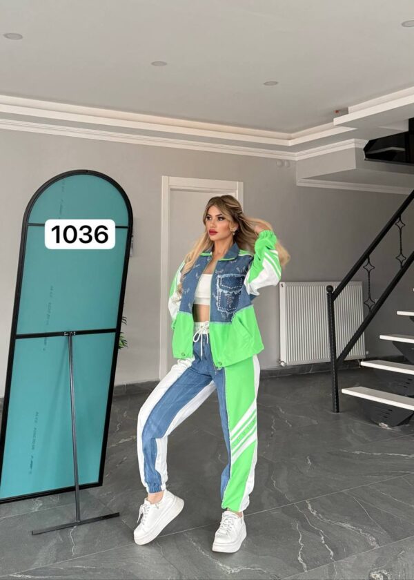 1036 Top And Down Cotton Denim