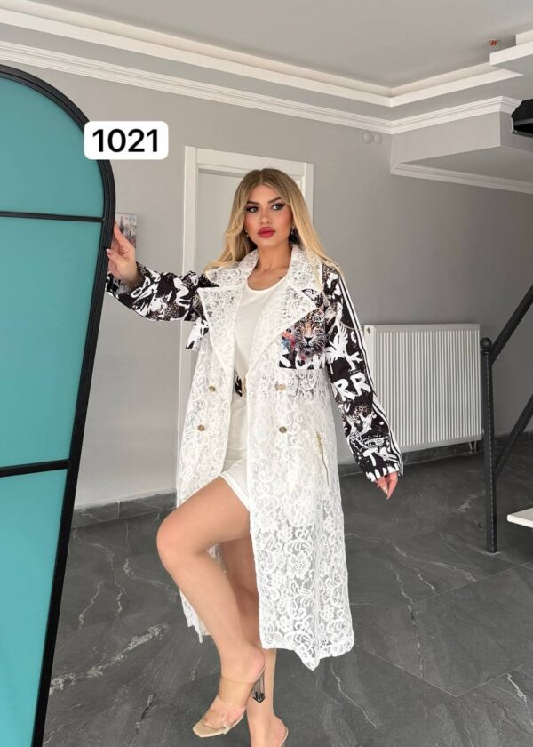 1021TATU Leopard Coat