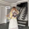 1021TATU Leopard Coat