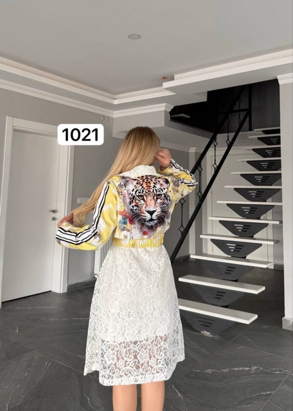 1021TATU Leopard Coat