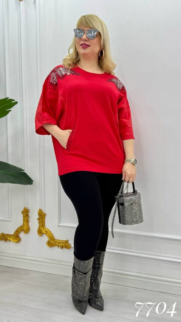 7704LAB Stones Blouse Cotton