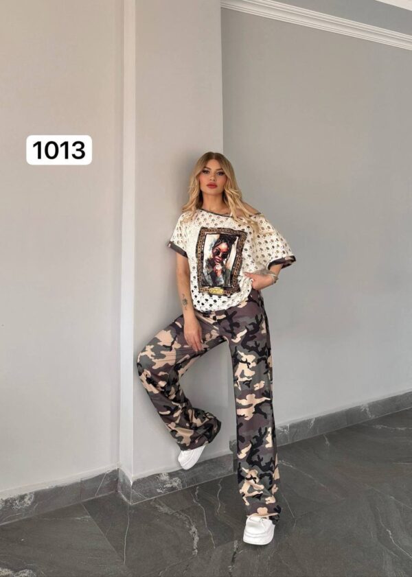 1013TATU Pattern Top and down Small size