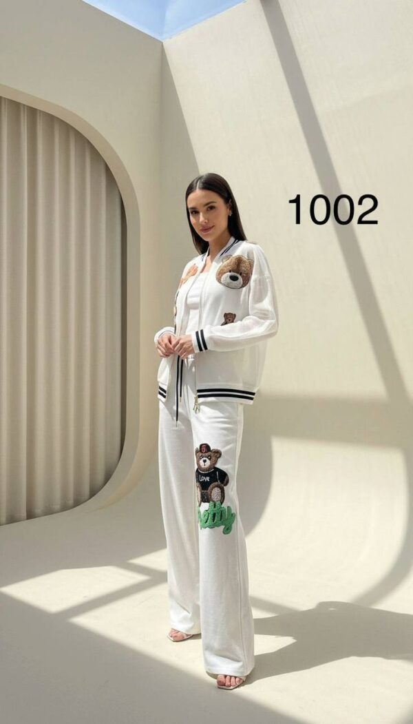 1002TATU Pattern Top And Down with Tshirt