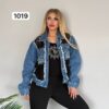 1019TATU Denim Jacket with Top and down 3pieces