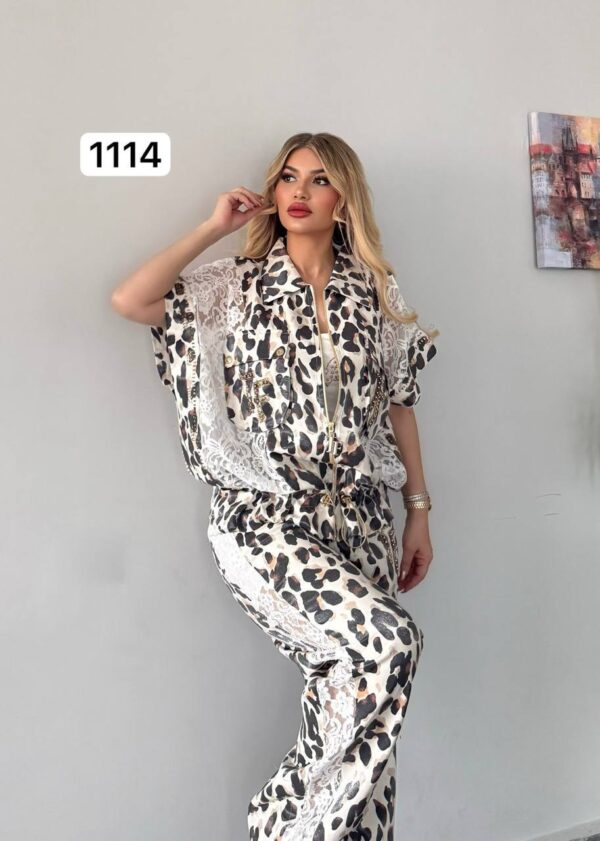 1114TATU Top and Down with Tshirt 3 pieces