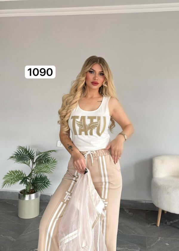 1090TATU Top and down With Tshirt
