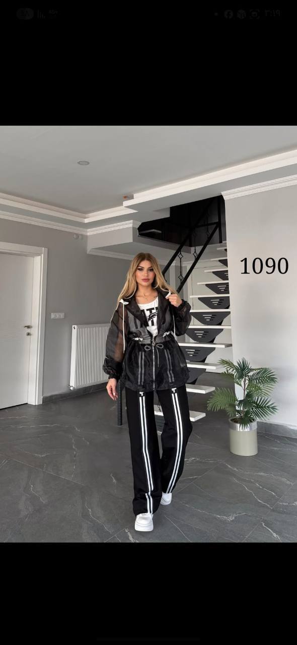 1090TATU Top and down With Tshirt