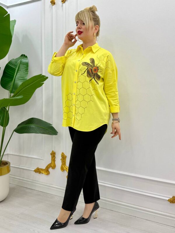 7775LAB Shirt Honey Big size