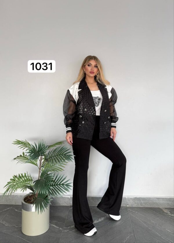 Jacket with Top and Bottom Three-Pieces