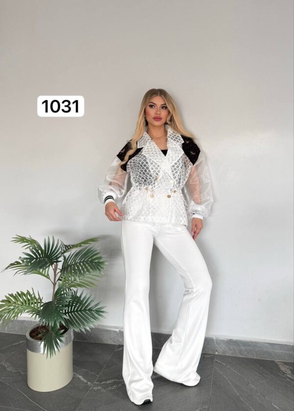 Jacket with Top and Bottom Three-Pieces