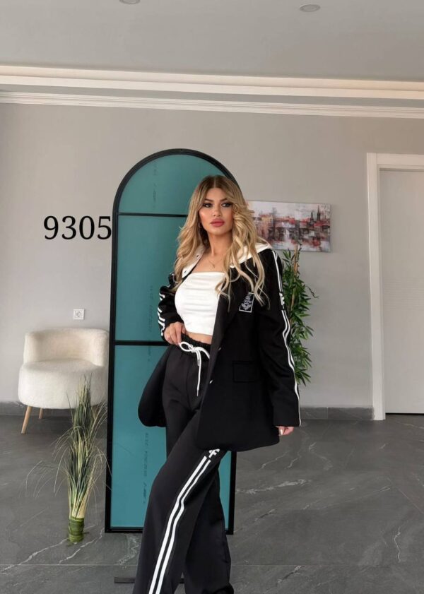 Jacket with Top and Bottom Three-Pieces