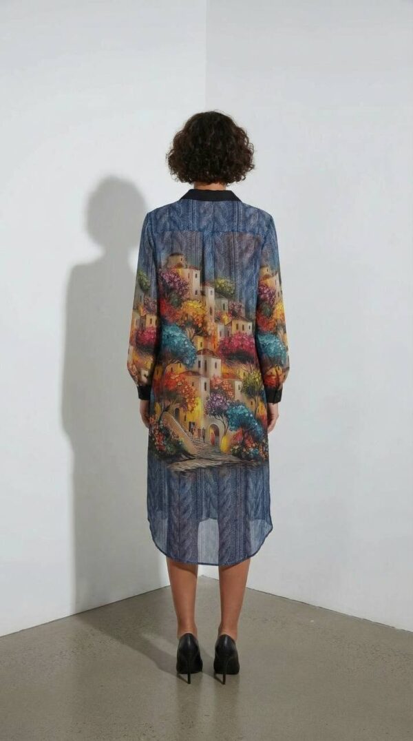 file_474.jpg Artistic Landscape Print Shirt Dress
