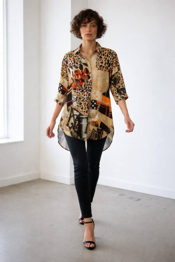 Printed Shirt Leopard