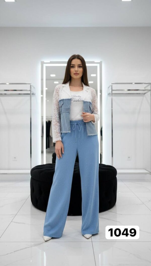 Jacket with Top and Bottom Three-Pieces