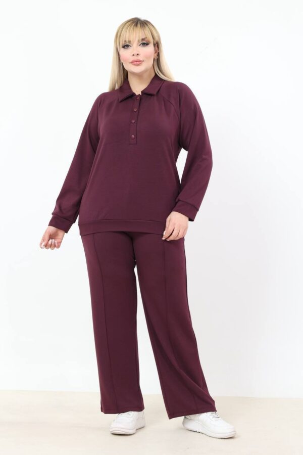 Cotton Top and Bottom Two-Pieces Big Size