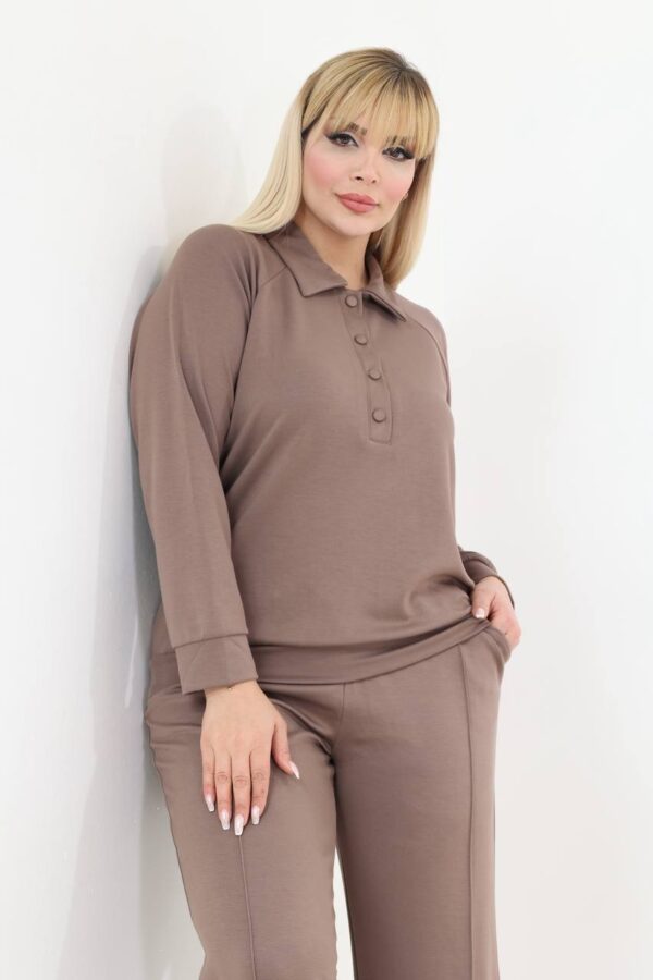 Cotton Top and Bottom Two-Pieces Big Size