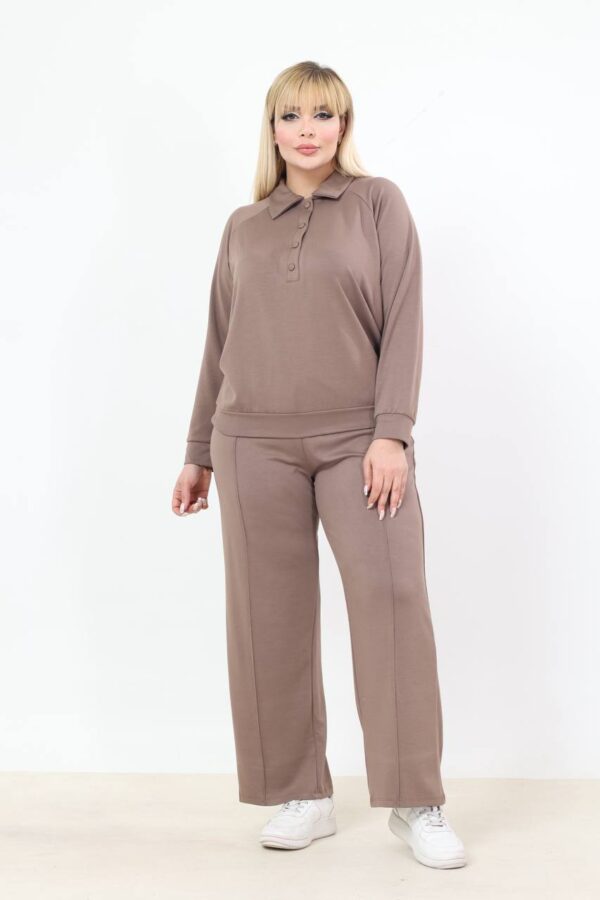 Cotton Top and Bottom Two-Pieces Big Size