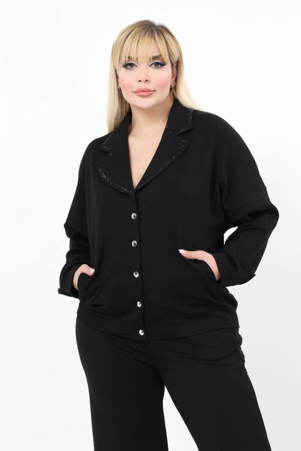 Cotton Top and Bottom Two-Pieces Big Size