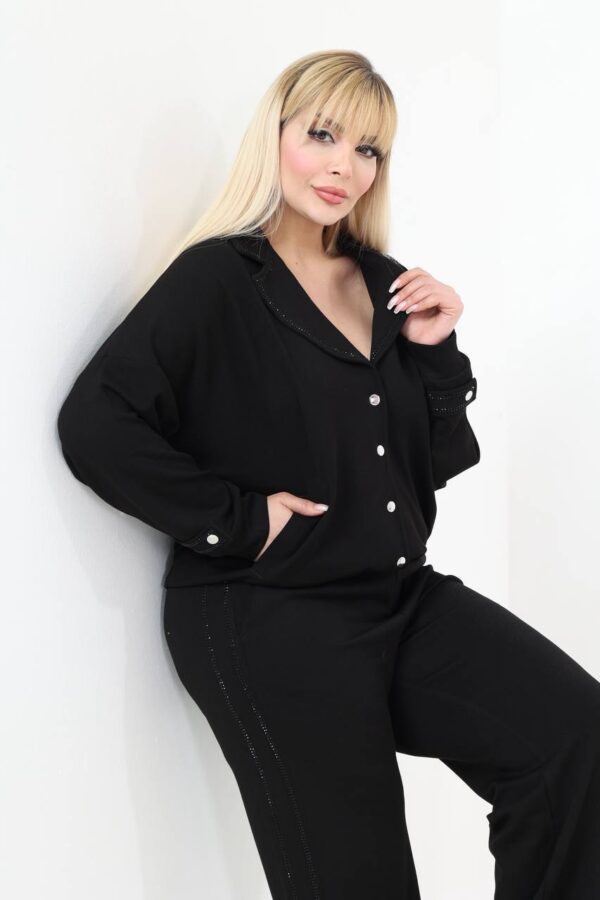 Cotton Top and Bottom Two-Pieces Big Size