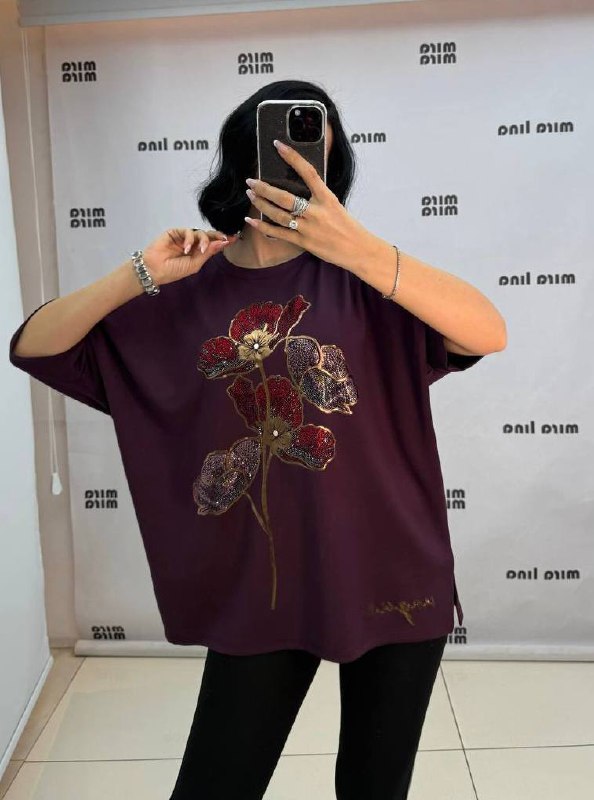 Cotton Blouse Big size Flower Printed