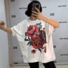 Cotton Blouse Big size Flower Printed