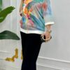 Bird Printed Blouse big size
