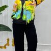 Butterfly Printed Blouse big size