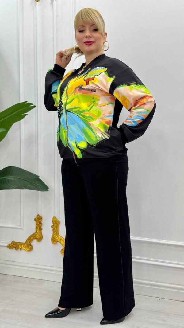 Butterfly Printed Blouse big size