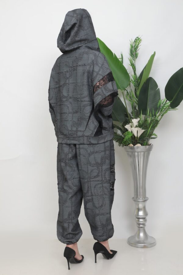 Jacket and Bottom Two-Pieces Set