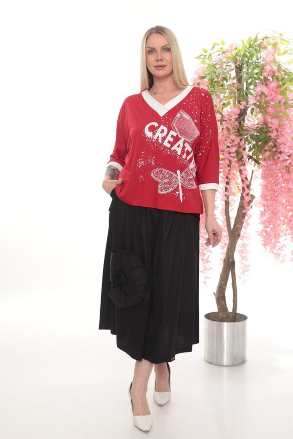 Top and Skirt Two-Pieces