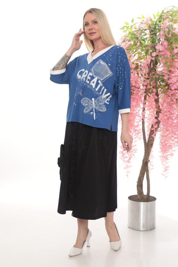 Top and Skirt Two-Pieces