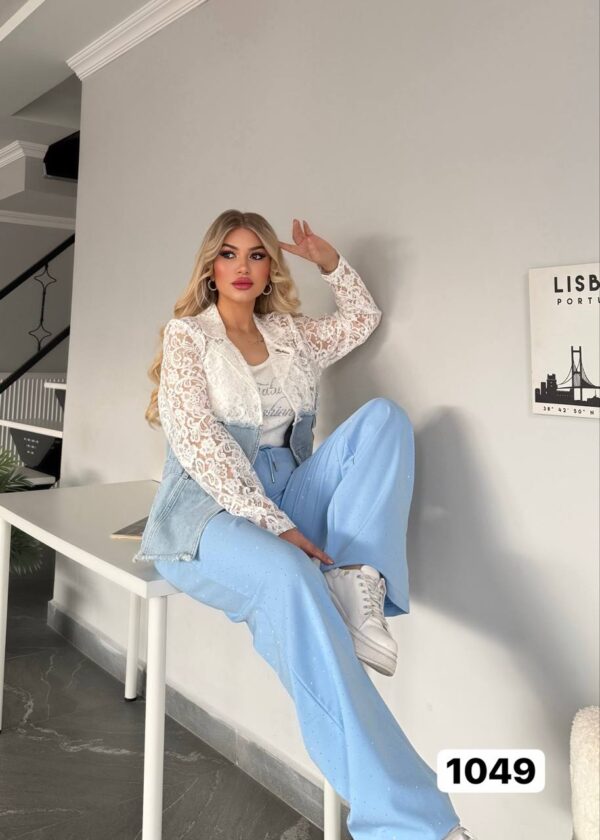 Jacket with Top and Bottom Three-Pieces