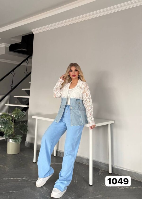 Jacket with Top and Bottom Three-Pieces