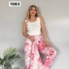 Women's Three-Piece Tie-Dye Printed Casual Set