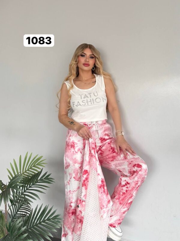 Women's Three-Piece Tie-Dye Printed Casual Set
