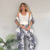 Women's Three-Piece Tie-Dye Printed Casual Set