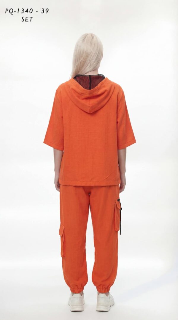 Women's Urban Zip Hoodie and Cargo Pants Set