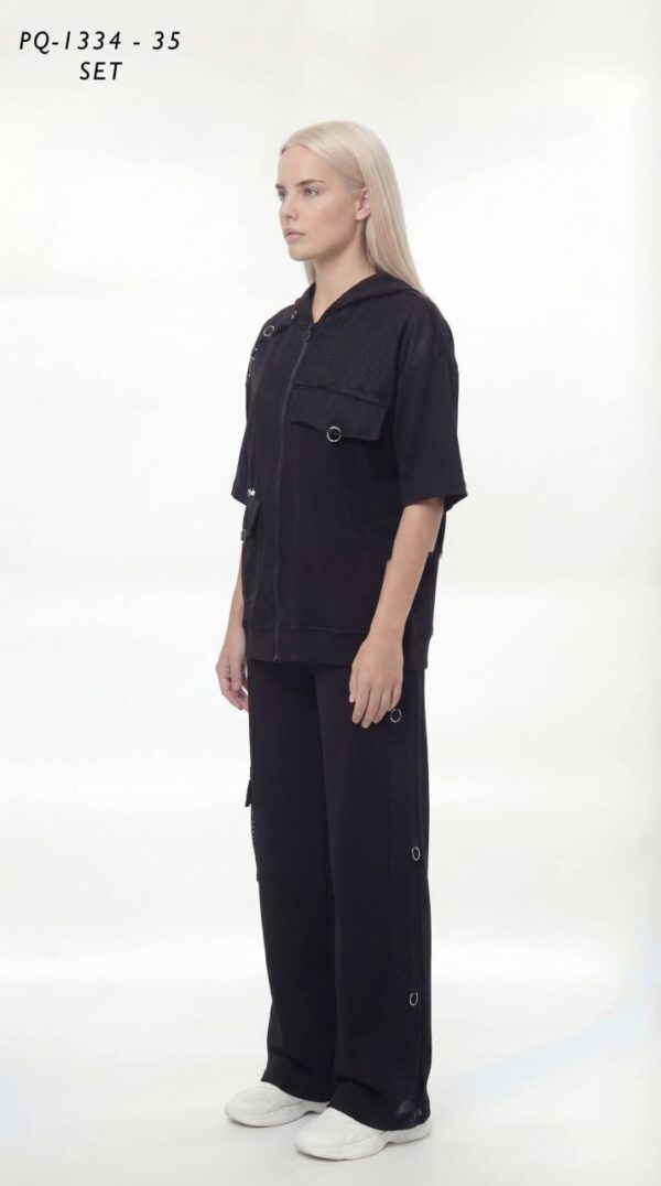 Women's Urban Utility Zip-Up Two-Piece Set