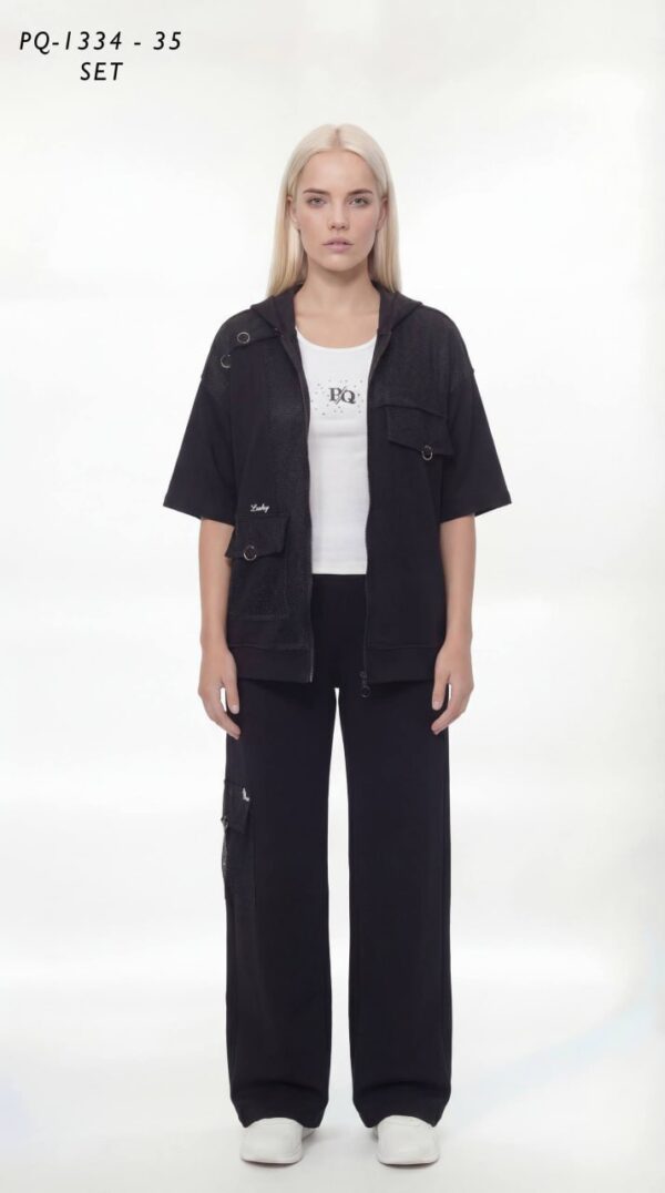 Women's Urban Utility Zip-Up Two-Piece Set