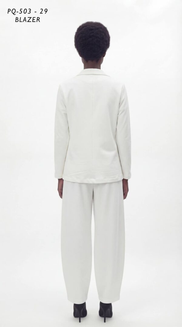 Women's Varsity Patch Single Button Blazer