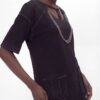 file_2424.jpg Women's Urban Contrast Stitch Chain Detail Dress