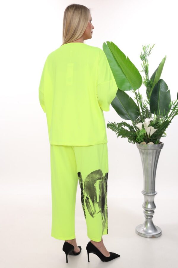 Urban Graphic Print Two-Piece Lounge Set