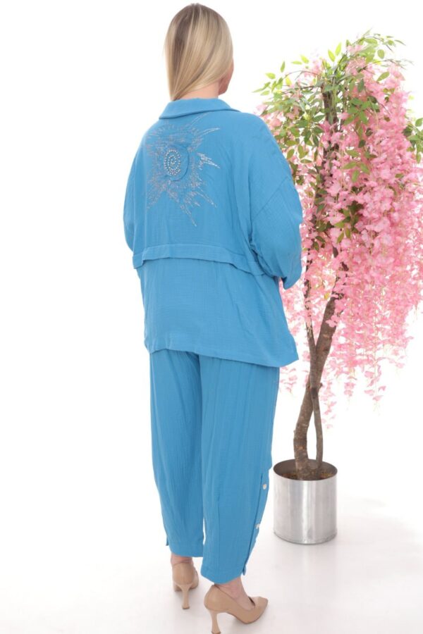 Artisanal Floral Embellished Co-ord Set