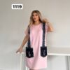 file_2893.jpg Women's Black Denim Accented Tunic Dress