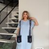 file_2896.jpg Women's Black Denim Accented Tunic Dress